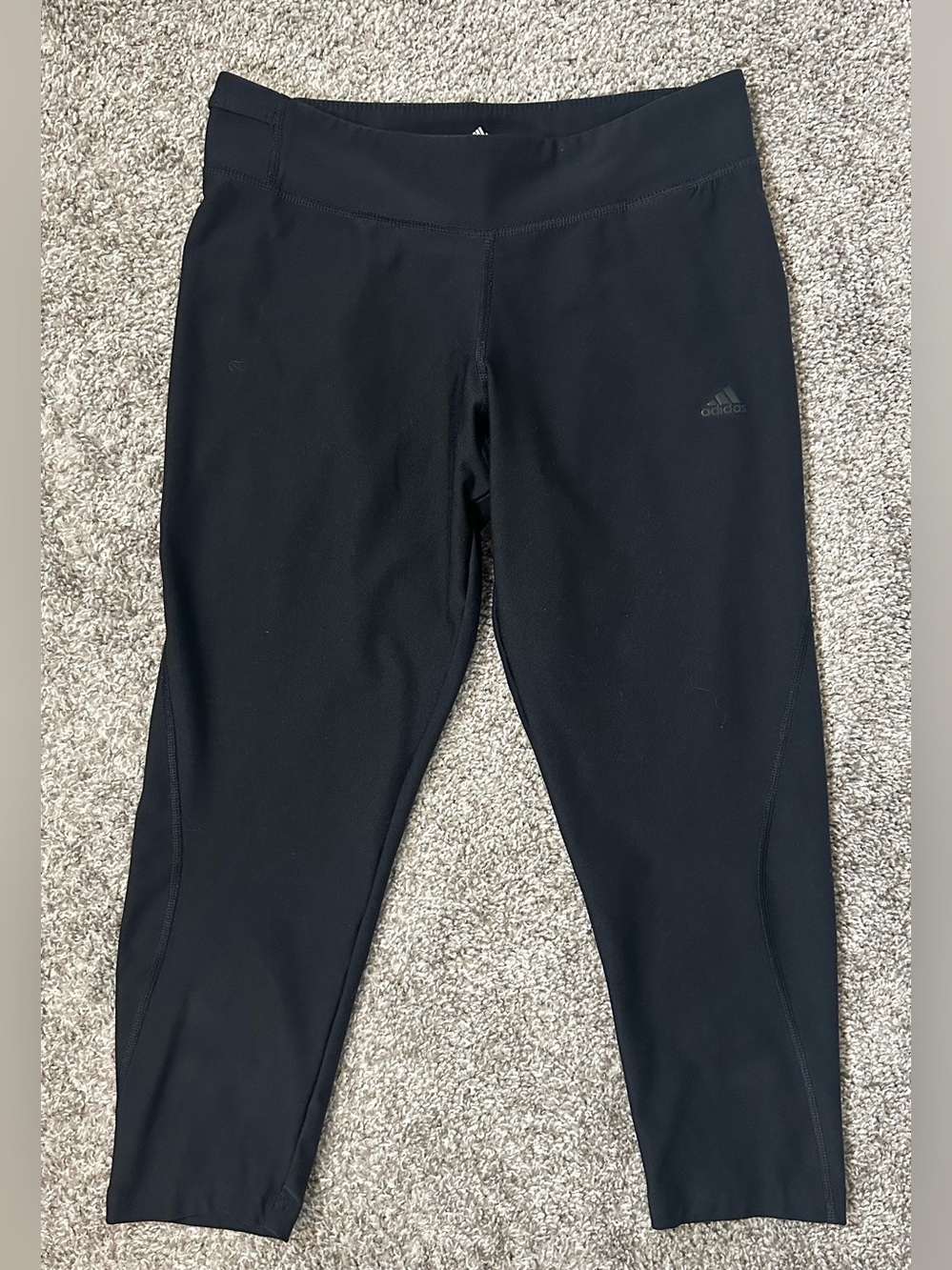 Adidas Women’s Black Climalite Capri Leggings Size S